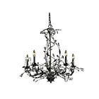 ELK Home 8054-5 Circeo 300W 5-Lumières Rouille profonde Lustre