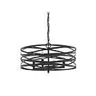 ELK Home 81185-4 Vorticy 240W 4-Lumières Bronze huilé Lustre
