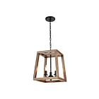 ELK Home 81415-3 Barrow 180W 3-Lumières Noir mat Lustre