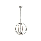 Lustre ELK Home Rotunde 81465-4 240W 4 lumières hêtre