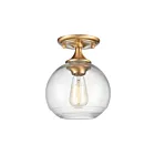 Plafoneir semi encastré ELK Home Angie 81565-1 60W 1 lumière laiton satiné
