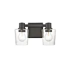 Lumière vanité ELK Home Celia 81641-2 120W 2 lumières noir mat