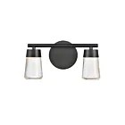 Lumière vanité ELK Home Jergen 81691-2 20W 2 lumières noir mat