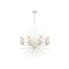 Lustre ELK Home Sea Urchin 82088-8 480W 8 lumières corail blanc
