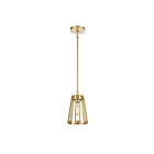Mini suspendus ELK Home Open Louvers 82104-1 60W 1 lumière champagne or