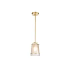 Mini suspendus ELK Home Square To Round 82125-1 60W 1 lumière champagne or