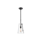Mini suspendus ELK Home Trustle 82155-1 60W 1 lumière noir mat
