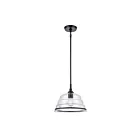 Suspendu ELK Home Boyer 82165-1 60W 1 lumière noir mat