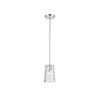 Mini suspendus ELK Home Lightweave 82185-1 60W 1 lumière nickel poli