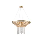 Lustre ELK Home Fantania 82229-8 480W 8 lumières champagne or