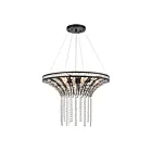 Lustre ELK Home Fantania 82238-6 360W 6 lumières noir mat