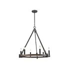 ELK Home 82286-6 Harwell 360W 6-Lumières Bois millésimé antique Lustre