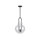 ELK Home 82303-1 60W 1-lumière Noir mat Suspendu