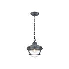 Suspendu d'extérieur ELK Home Eastport 83425-1 60W 1 lumière zinc vieilli