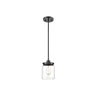 Mini suspendus ELK Home Mason 85216-1 100W 1 lumière bronze huilé