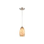 Mini suspendus ELK Home Evening Sky 85291-1 60W 1 lumière nickel satiné