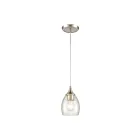 Mini suspendus ELK Home Miranda 85321-1 60W 1 lumière nickel satiné