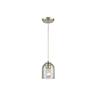 Mini suspendus ELK Home Sprinkle 85406-1 60W 1 lumière nickel satiné