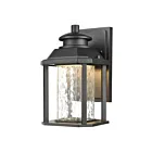 Applique murale d'extérieur LED ELK Home Irvine 87120-LED 11W 1 lumière noir mat