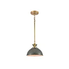 Mini suspendus ELK Home Lyndon 89007-1 100W 1 lumière gris