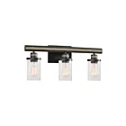 Lumière vanité ELK Home Beaufort 89154-3 180W 3 lumières fer à enclume