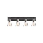 Lumière vanité ELK Home Gabby 89343-4 240W 4 lumières noir mat