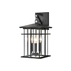 Applique murale extérieur ELK Home Oak Park 89361-3 180W 3 lumières noir mat