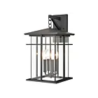 Applique murale extérieur ELK Home Oak Park 89362-4 240W 4 lumières noir mat