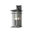 Applique murale extérieur ELK Home Oak Park 89363-3 180W 3 lumières noir mat
