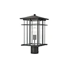 Lampadaire extérieur ELK Home Oak Park 89366-1 60W 1 lumière noir mat