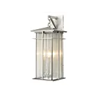 Applique murale extérieur ELK Home Oak Park 89373-3 180W 3 lumières aluminium brossé antique