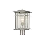 Lampadaire extérieur ELK Home Oak Park 89376-1 60W 1 lumière aluminium brossé antique