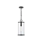 ELK Home 89495-1 Hopkins 100W 1-Lumière Noir anthracite Lanterne de poteau extérieure