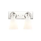 Lumière vanité ELK Home Gabby 89521-2 120W 2 lumières nickel poli