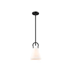 Mini suspendus ELK Home Gabby 89545-1 60W 1 lumière noir mat
