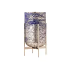Vase Bailey - grand ELK Home 8982-013 argent ancien