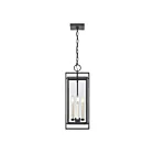 ELK Home 90004-3 Gladwyn 180W 3-Lumières Noir mat Lanterne de poteau extérieure