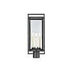 ELK Home 90005-3 Gladwyn 180W 3-Lumières Noir mat Lanterne de poteau extérieure