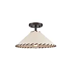 ELK Home Marion 82294-5 300W Satin Brass Semi Flush Mount