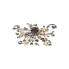 Plafoneir semi encastré ELK Home Brillare 9105-4 160W 4 lumières rouille bronzée