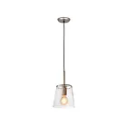 Mini suspendus ELK Home Netta 96114-1 60W 1 lumière nickel satiné