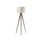 Lampe sur pied ELK Home Salford D2121 150W 1 lumière nickel satiné
