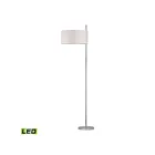 Lampe sur pied LED ELK Home Attwood D2473-LED 9.5W 1 lumière nickel poli