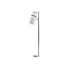 Lampe sur pied ELK Home Banded Shade D2730 100W 1 lumière noir mat