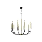 ELK Home D3545 Transatlantique 600W 10-Lumières Blanc Lustre