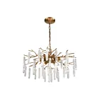 ELK Home D3780 Kvist 360W 6-Lumières Café Bronze Lustre