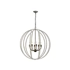 Suspendu ELK Home Lasso D3868 480W 8 lumières gris