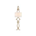 Applique murale ELK Home Harlech D4453TALL 80W 2 lumières laiton vieilli peint
