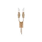 Applique murale ELK Home Carisbrooke D4459 80W 2 lumières laiton bruni