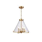 Suspendu ELK Home The Holding D4467 240W 4 lumières laiton satiné